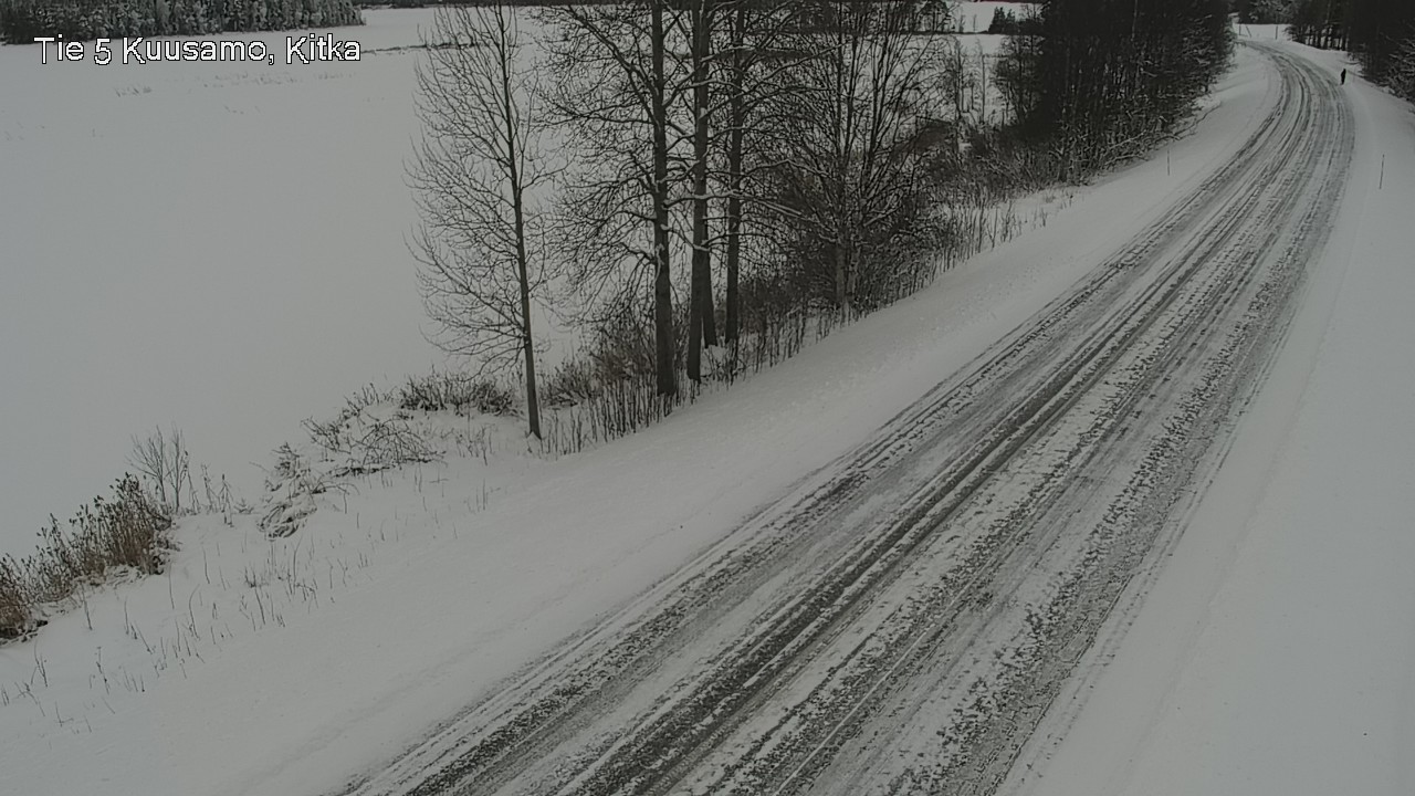 Weather Camera Image Väg 5 Kuusamo, Kitka, Kuusamo, Pohjois-Pohjanmaa