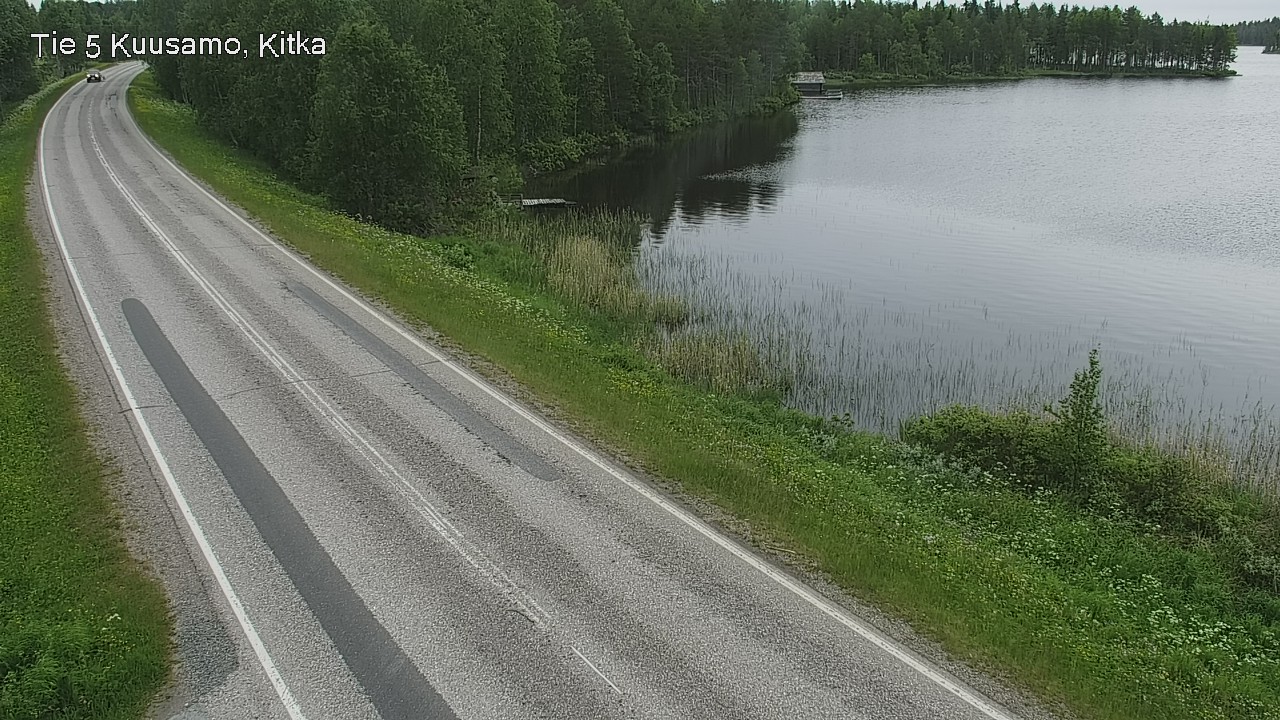 Weather Camera Image Road 5 Kuusamo, Kitka, Kuusamo, Pohjois-Pohjanmaa