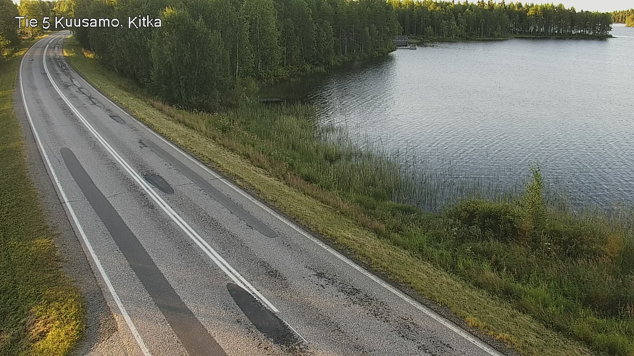 Weather Camera Image Väg 5 Kuusamo, Kitka, Kuusamo, Pohjois-Pohjanmaa