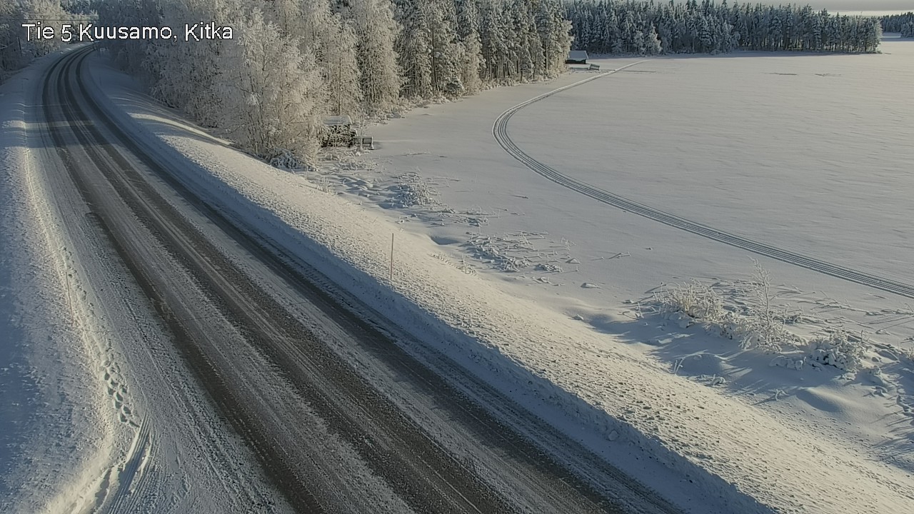 Weather Camera Image Road 5 Kuusamo, Kitka, Kuusamo, Pohjois-Pohjanmaa