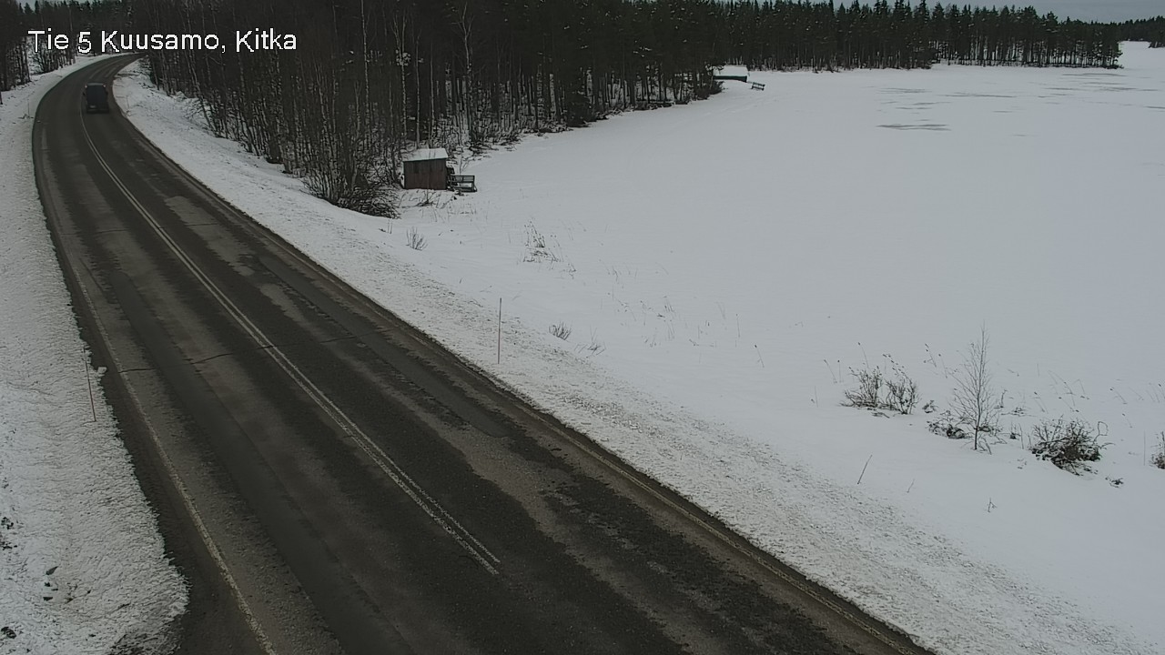 Weather Camera Image Road 5 Kuusamo, Kitka, Kuusamo, Pohjois-Pohjanmaa