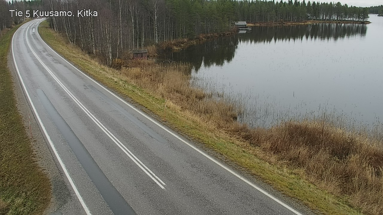 Weather Camera Image Väg 5 Kuusamo, Kitka, Kuusamo, Pohjois-Pohjanmaa