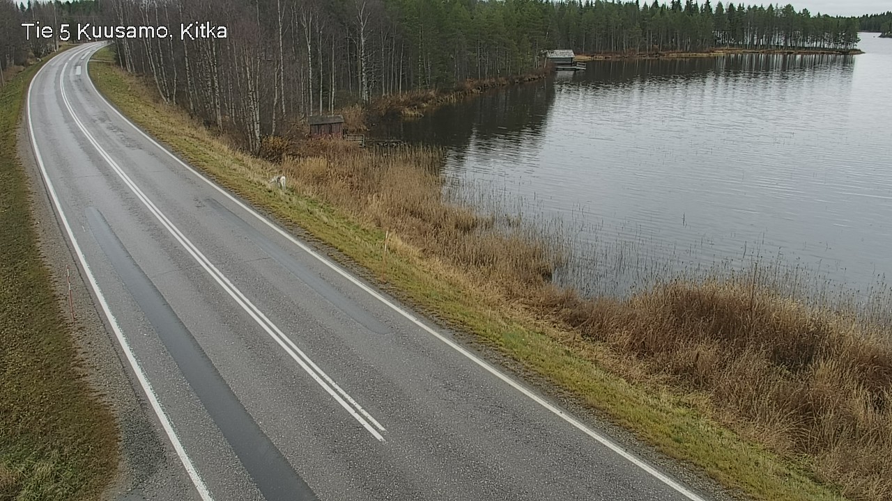 Weather Camera Image Väg 5 Kuusamo, Kitka, Kuusamo, Pohjois-Pohjanmaa
