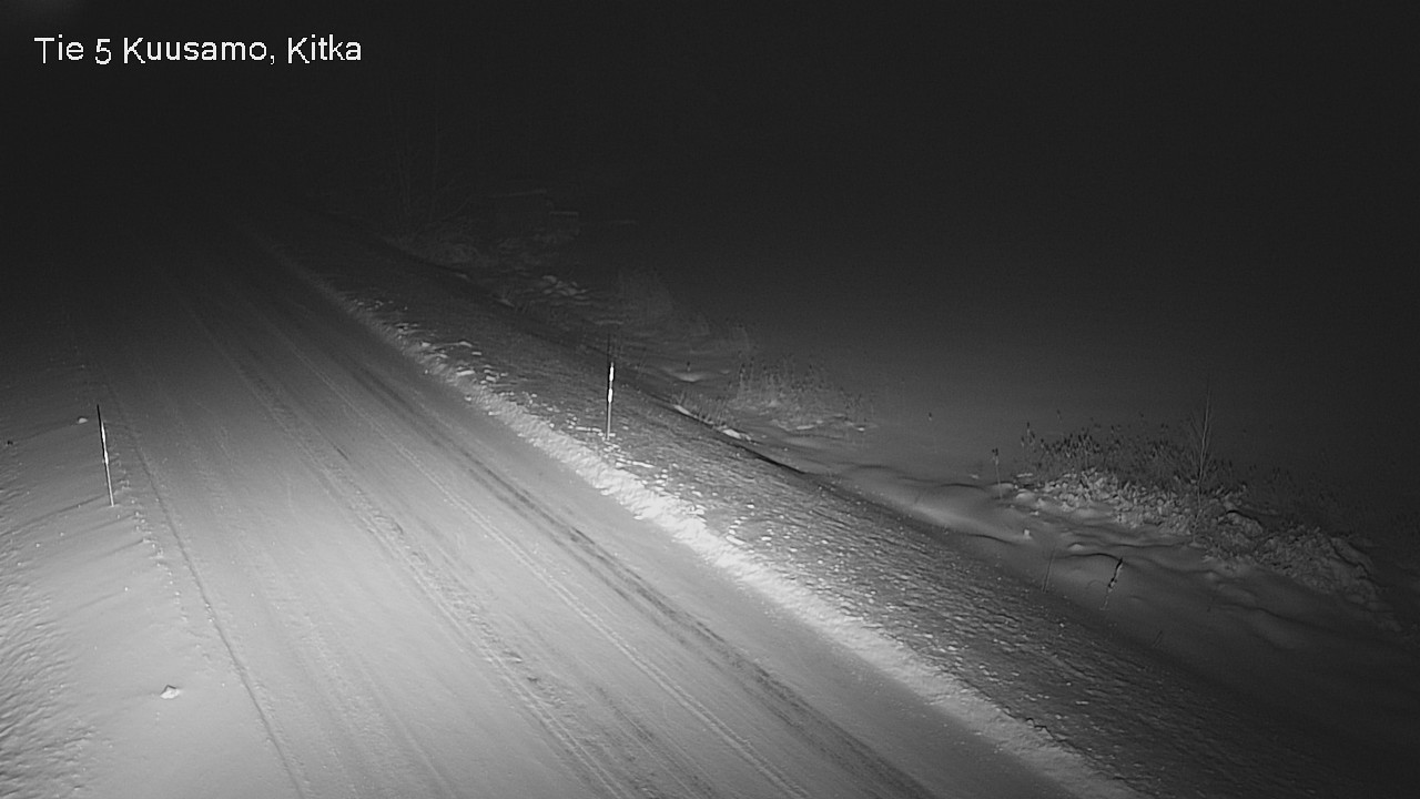 Weather Camera Image Road 5 Kuusamo, Kitka, Kuusamo, Pohjois-Pohjanmaa