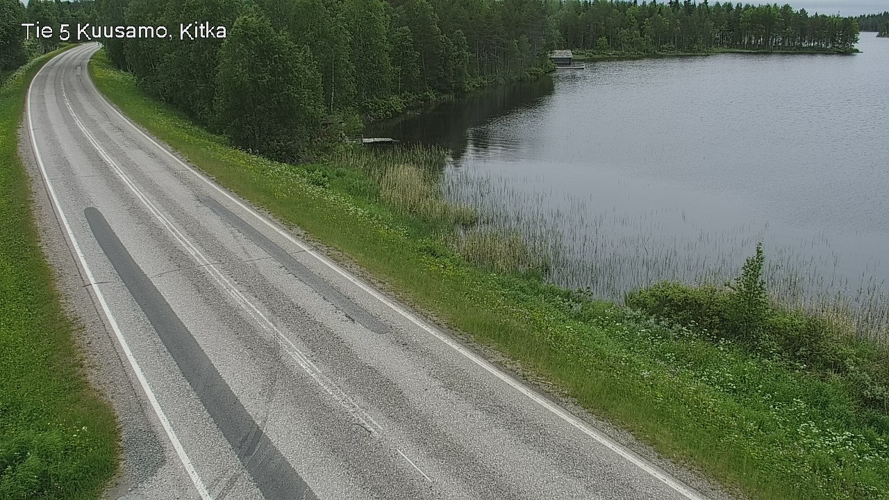 Weather Camera Image Väg 5 Kuusamo, Kitka, Kuusamo, Pohjois-Pohjanmaa