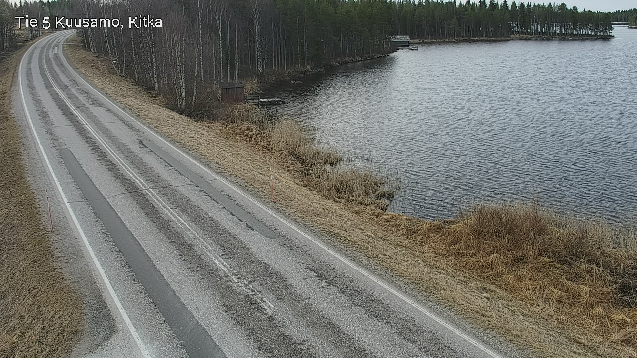 Weather Camera Image Väg 5 Kuusamo, Kitka, Kuusamo, Pohjois-Pohjanmaa