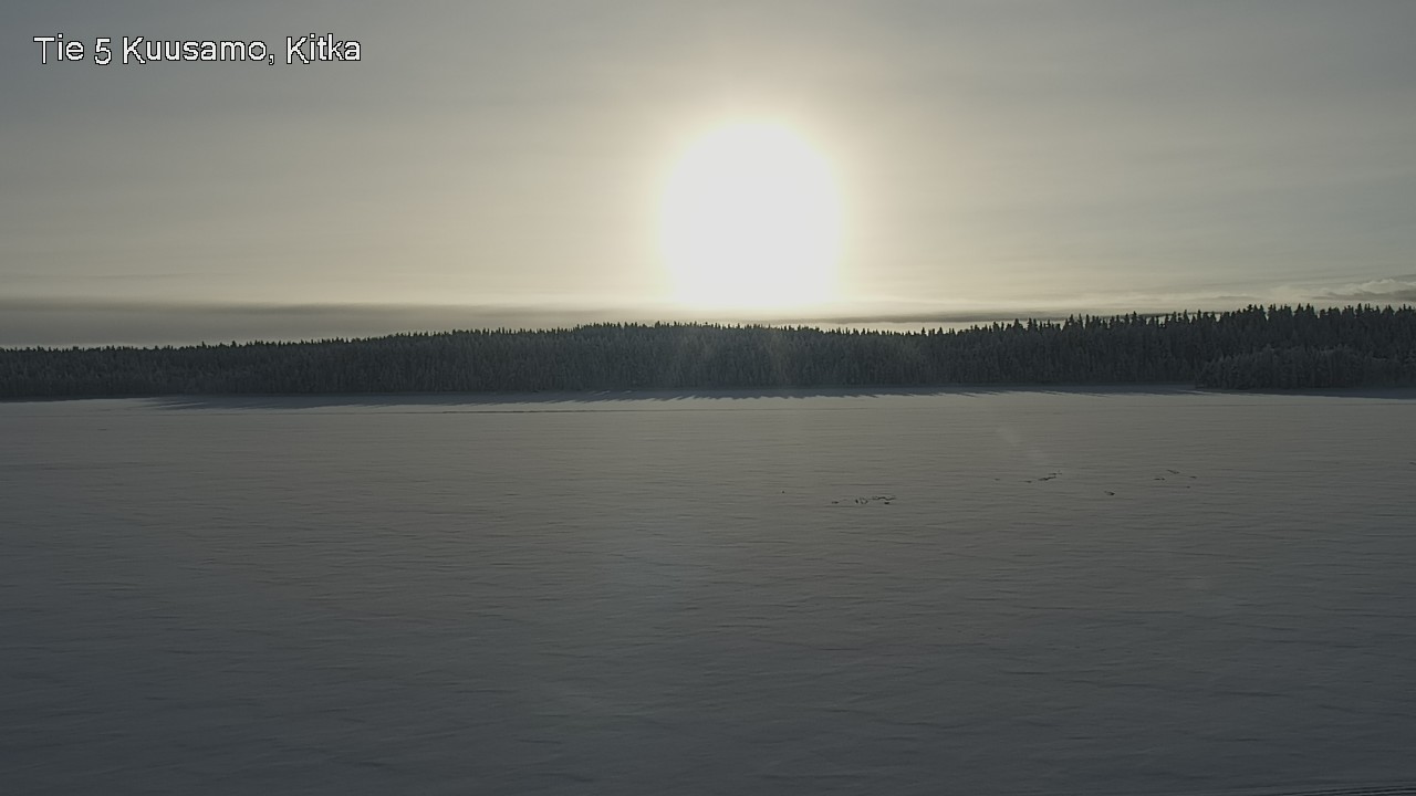 Weather Camera Image Väg 5 Kuusamo, Kitka, Kuusamo, Pohjois-Pohjanmaa