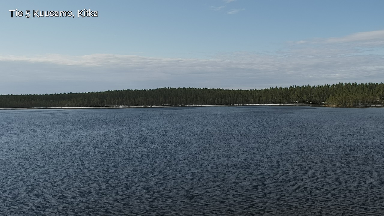 Weather Camera Image Road 5 Kuusamo, Kitka, Kuusamo, Pohjois-Pohjanmaa