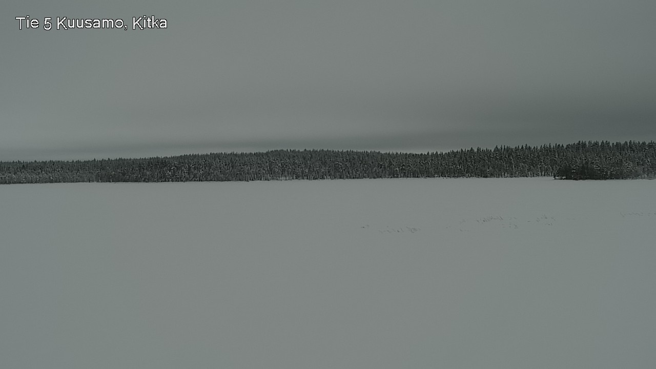 Weather Camera Image Road 5 Kuusamo, Kitka, Kuusamo, Pohjois-Pohjanmaa