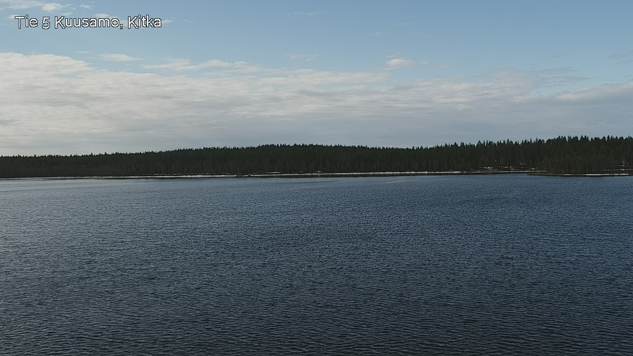 Weather Camera Image Road 5 Kuusamo, Kitka, Kuusamo, Pohjois-Pohjanmaa