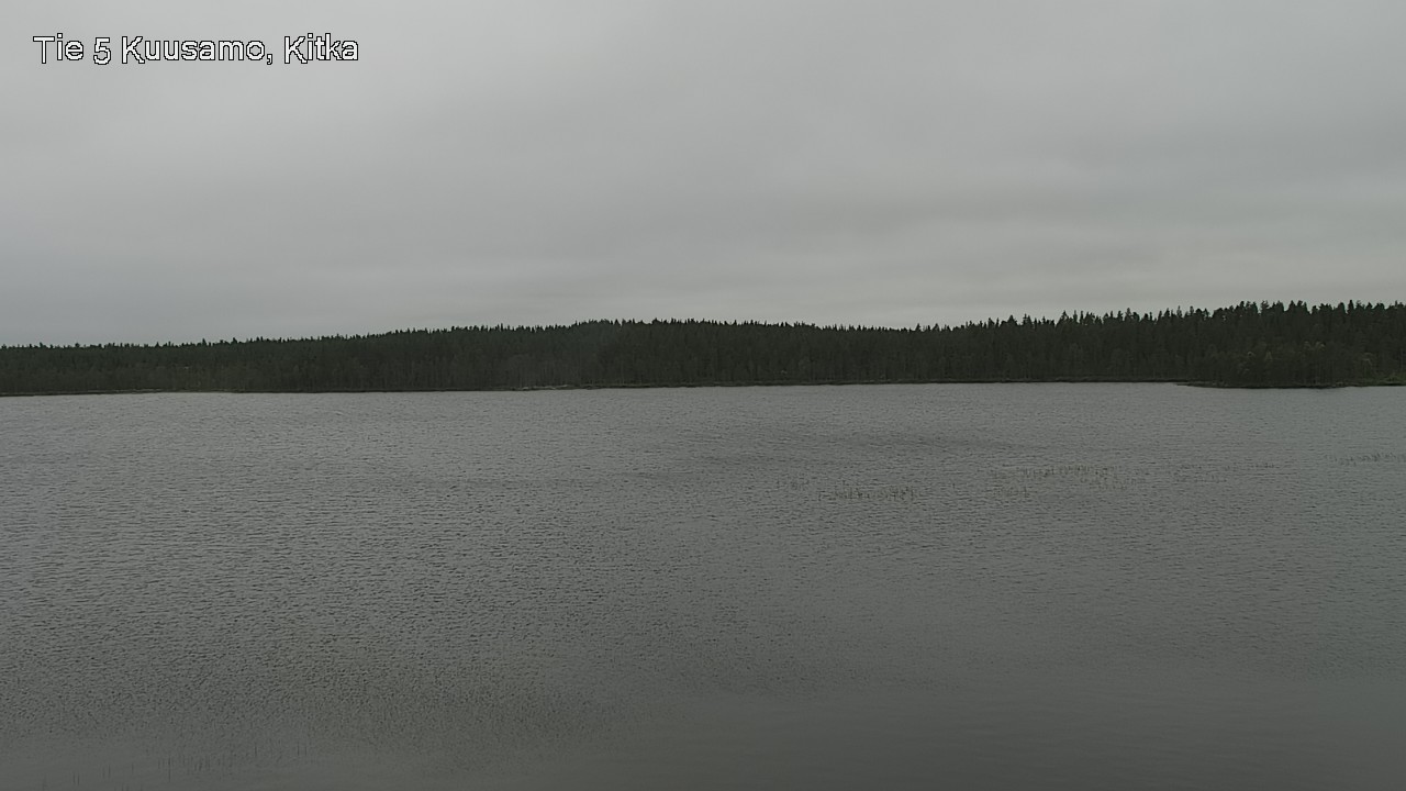 Weather Camera Image Väg 5 Kuusamo, Kitka, Kuusamo, Pohjois-Pohjanmaa