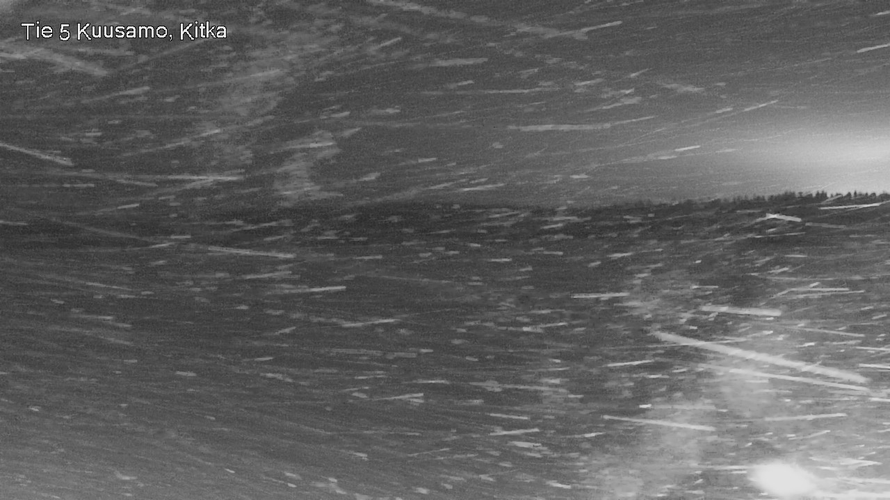 Weather Camera Image Road 5 Kuusamo, Kitka, Kuusamo, Pohjois-Pohjanmaa