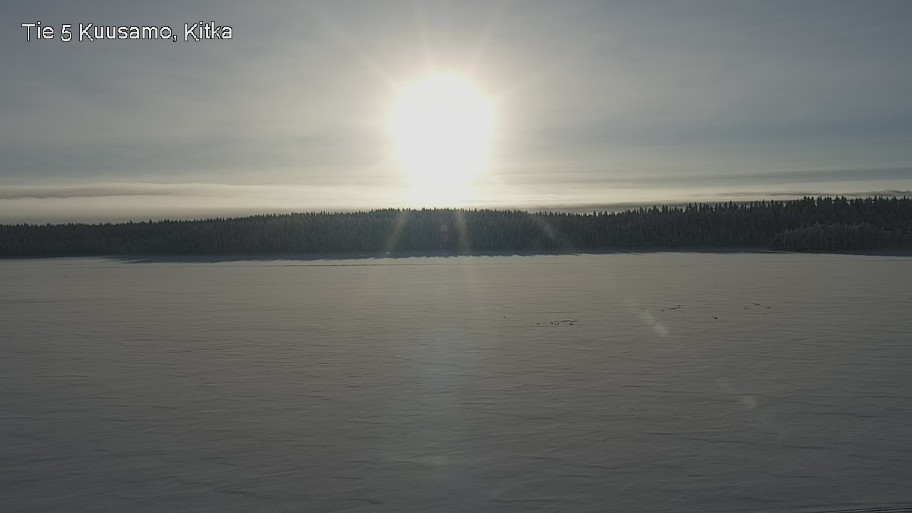 Weather Camera Image Väg 5 Kuusamo, Kitka, Kuusamo, Pohjois-Pohjanmaa