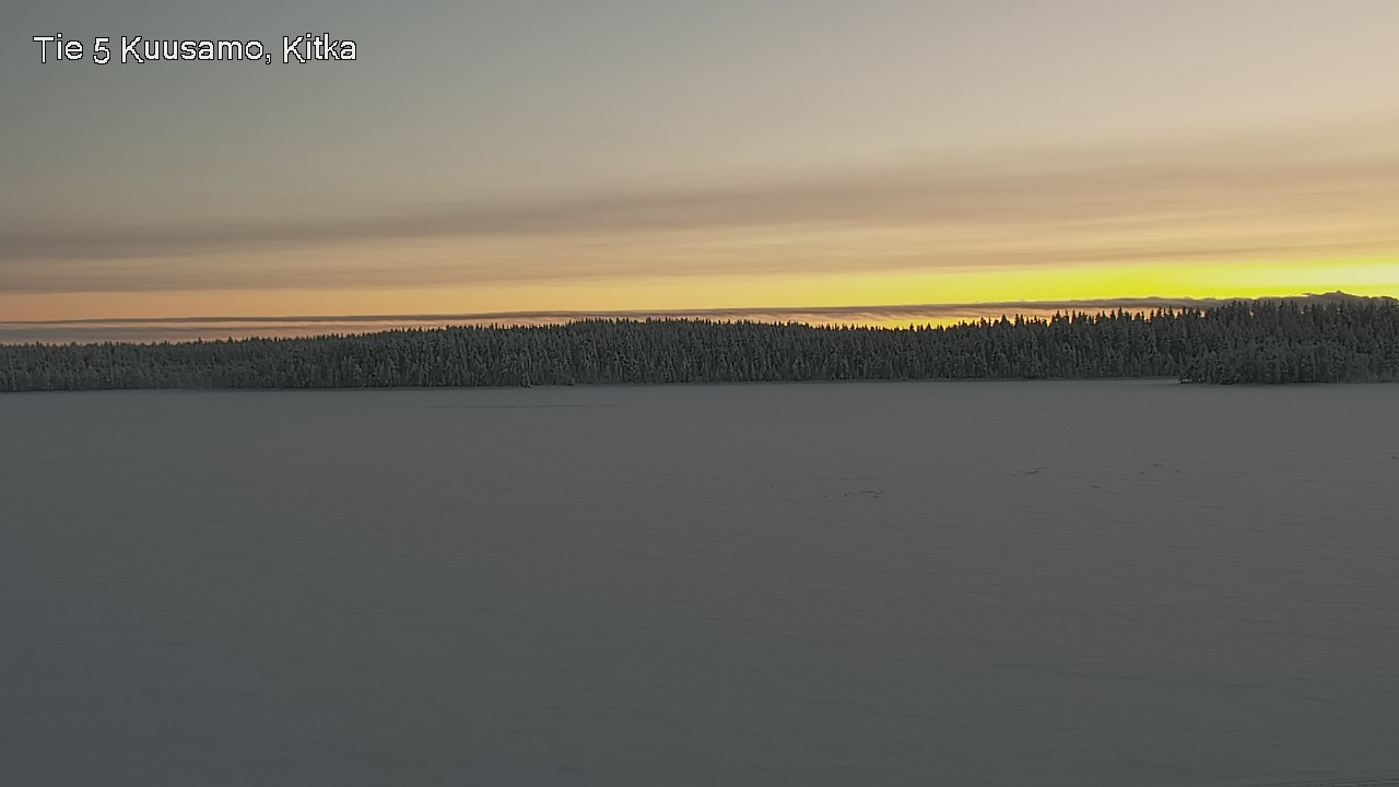 Weather Camera Image Road 5 Kuusamo, Kitka, Kuusamo, Pohjois-Pohjanmaa
