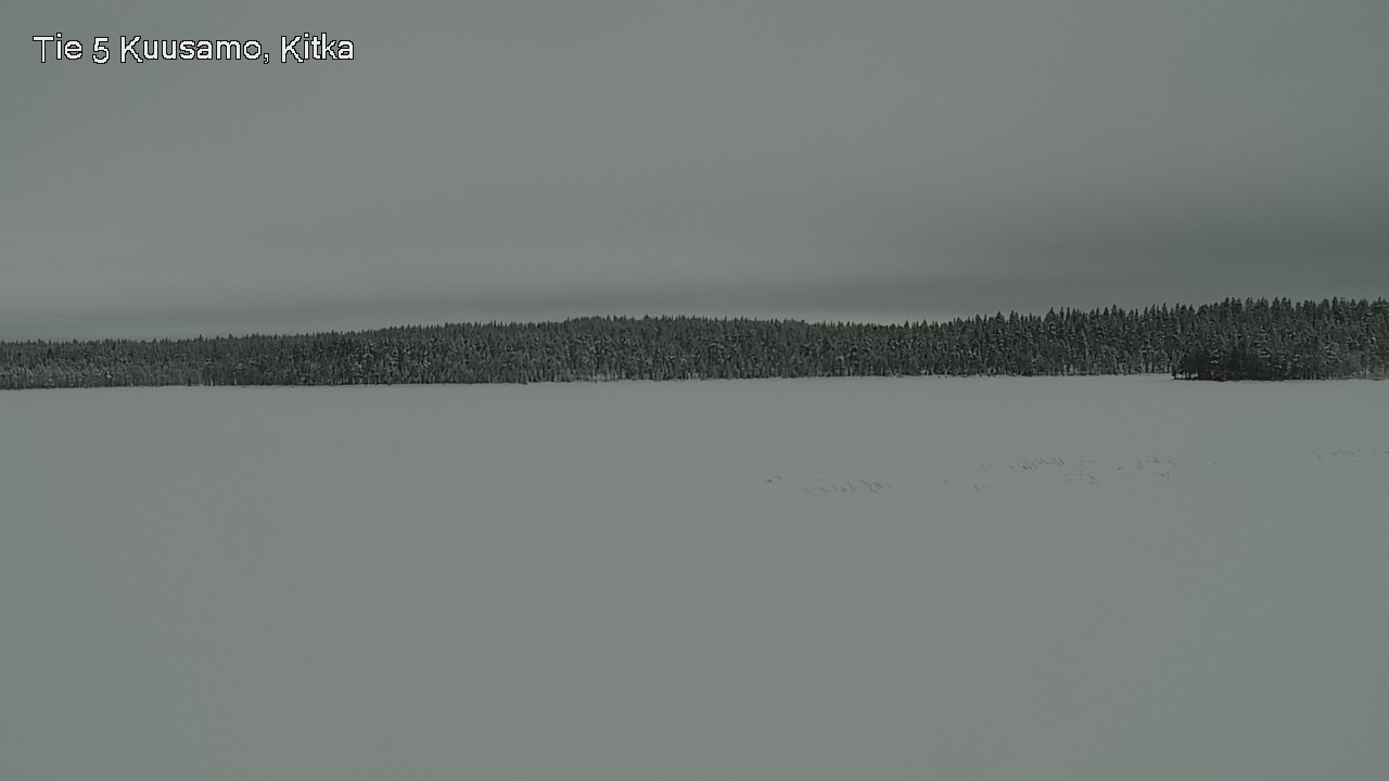 Weather Camera Image Road 5 Kuusamo, Kitka, Kuusamo, Pohjois-Pohjanmaa