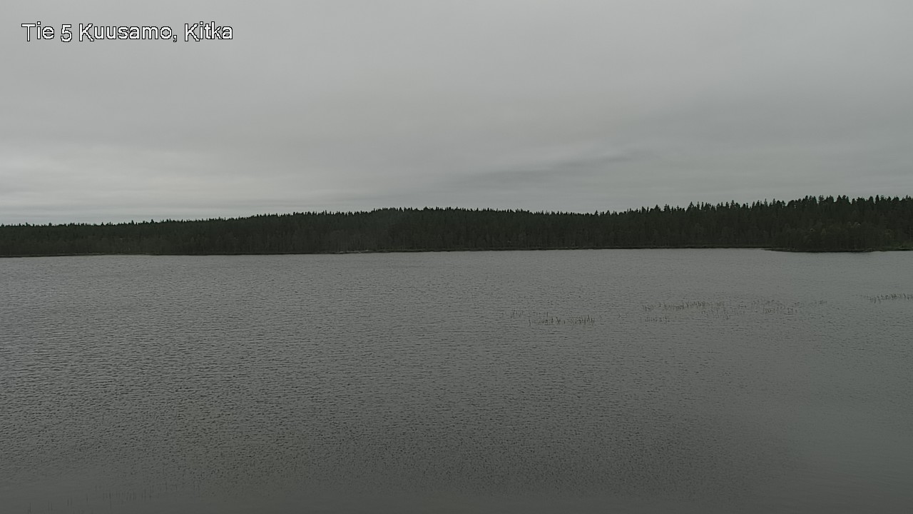 Weather Camera Image Väg 5 Kuusamo, Kitka, Kuusamo, Pohjois-Pohjanmaa