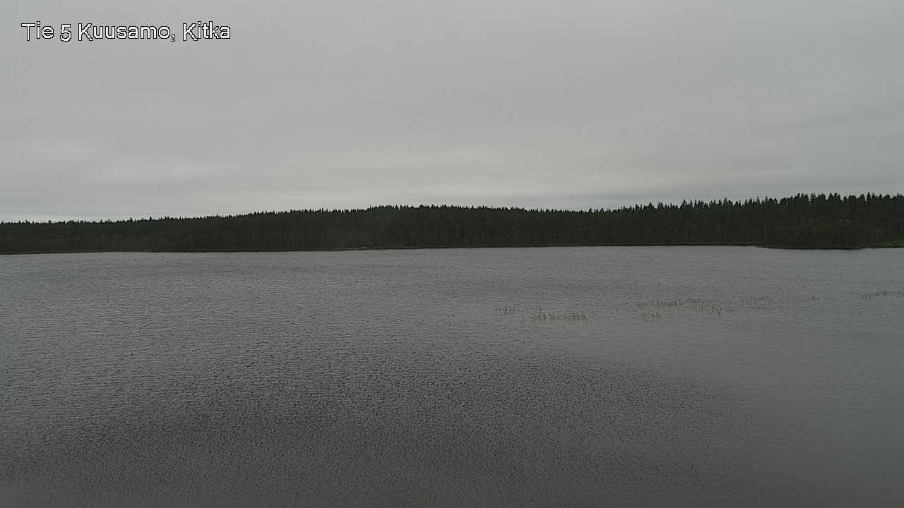 Weather Camera Image Väg 5 Kuusamo, Kitka, Kuusamo, Pohjois-Pohjanmaa