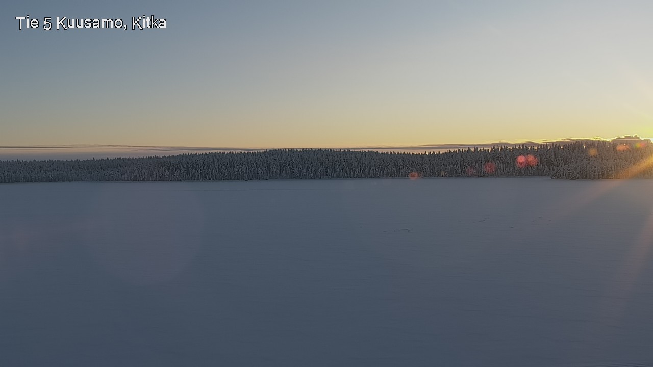Weather Camera Image Road 5 Kuusamo, Kitka, Kuusamo, Pohjois-Pohjanmaa