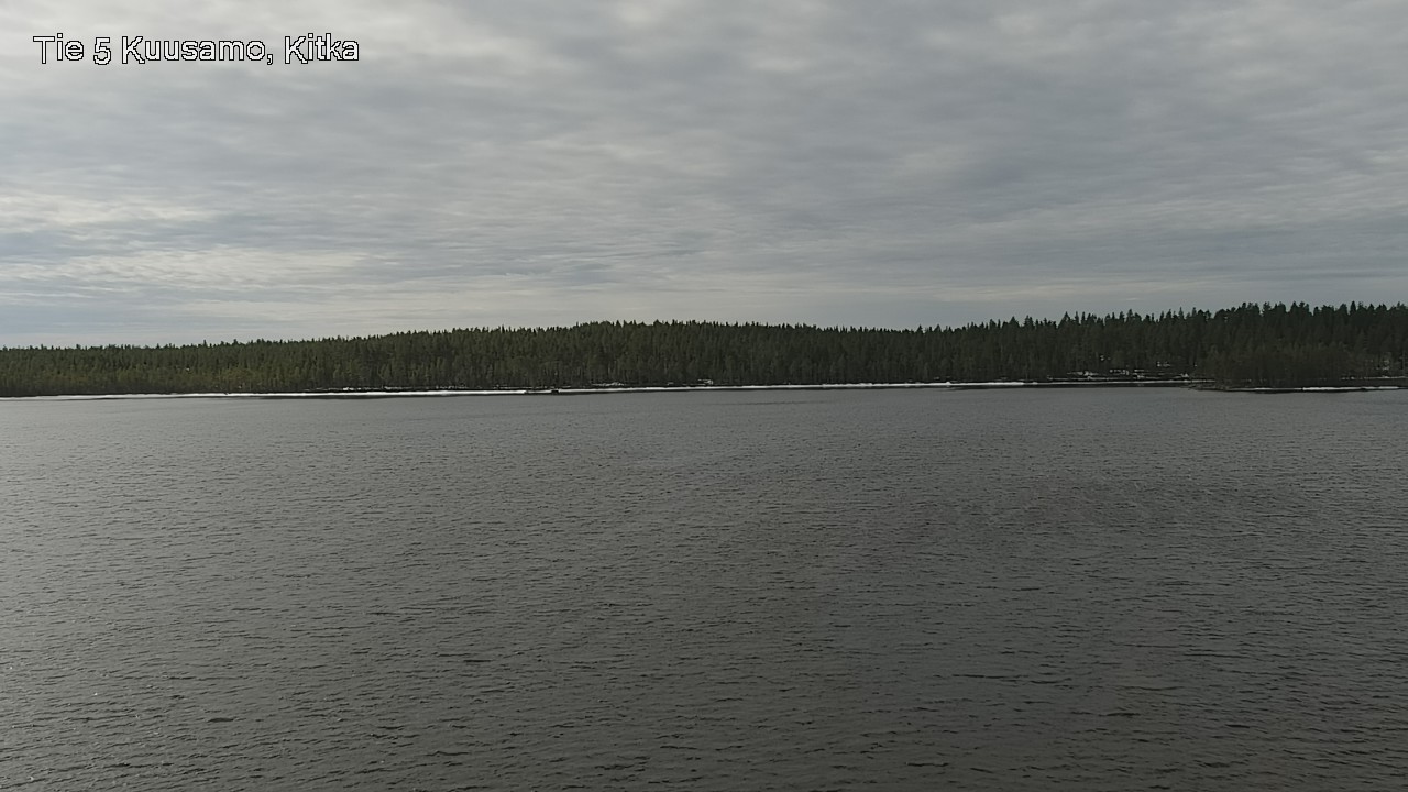 Weather Camera Image Road 5 Kuusamo, Kitka, Kuusamo, Pohjois-Pohjanmaa
