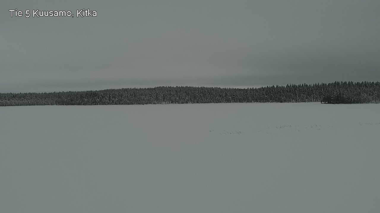 Weather Camera Image Road 5 Kuusamo, Kitka, Kuusamo, Pohjois-Pohjanmaa