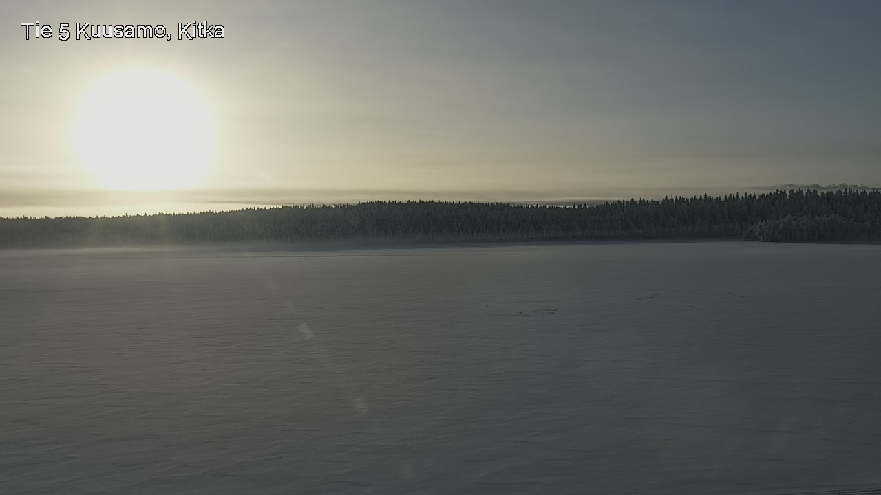 Weather Camera Image Väg 5 Kuusamo, Kitka, Kuusamo, Pohjois-Pohjanmaa