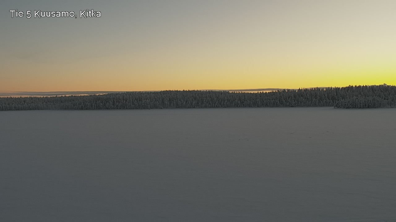 Weather Camera Image Road 5 Kuusamo, Kitka, Kuusamo, Pohjois-Pohjanmaa