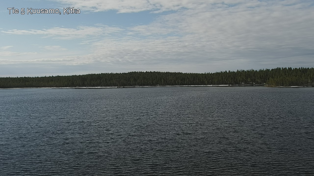 Weather Camera Image Road 5 Kuusamo, Kitka, Kuusamo, Pohjois-Pohjanmaa