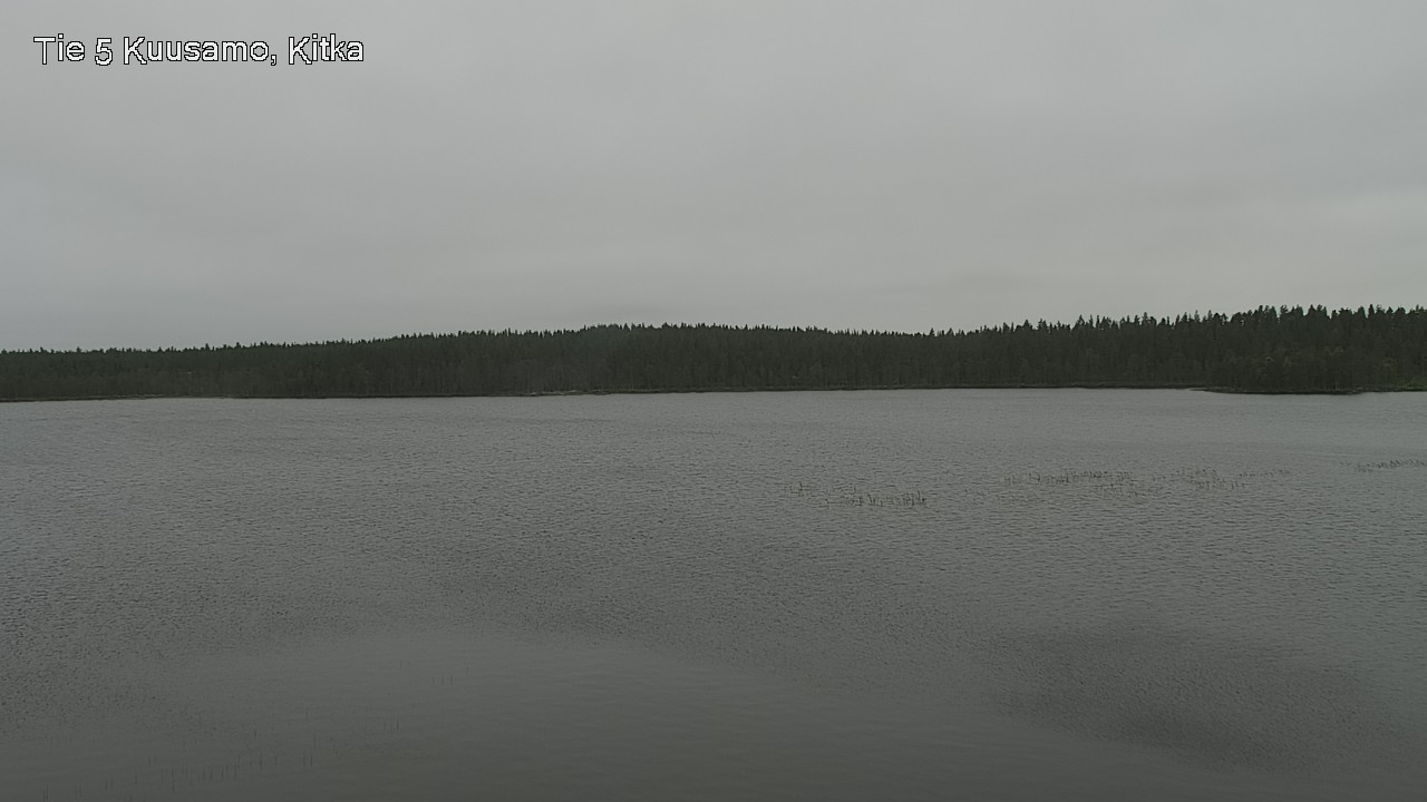 Weather Camera Image Väg 5 Kuusamo, Kitka, Kuusamo, Pohjois-Pohjanmaa
