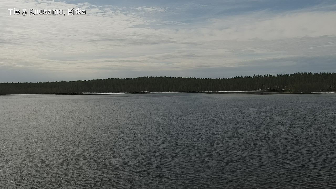 Weather Camera Image Road 5 Kuusamo, Kitka, Kuusamo, Pohjois-Pohjanmaa