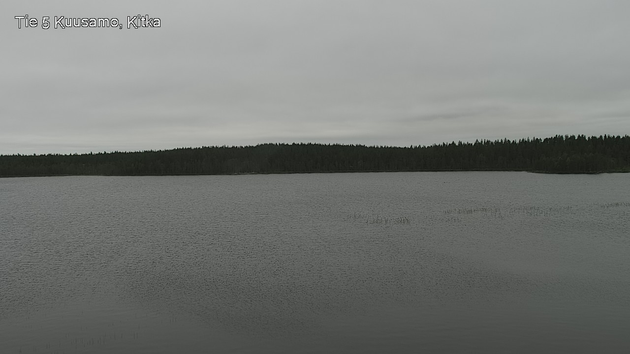 Weather Camera Image Väg 5 Kuusamo, Kitka, Kuusamo, Pohjois-Pohjanmaa