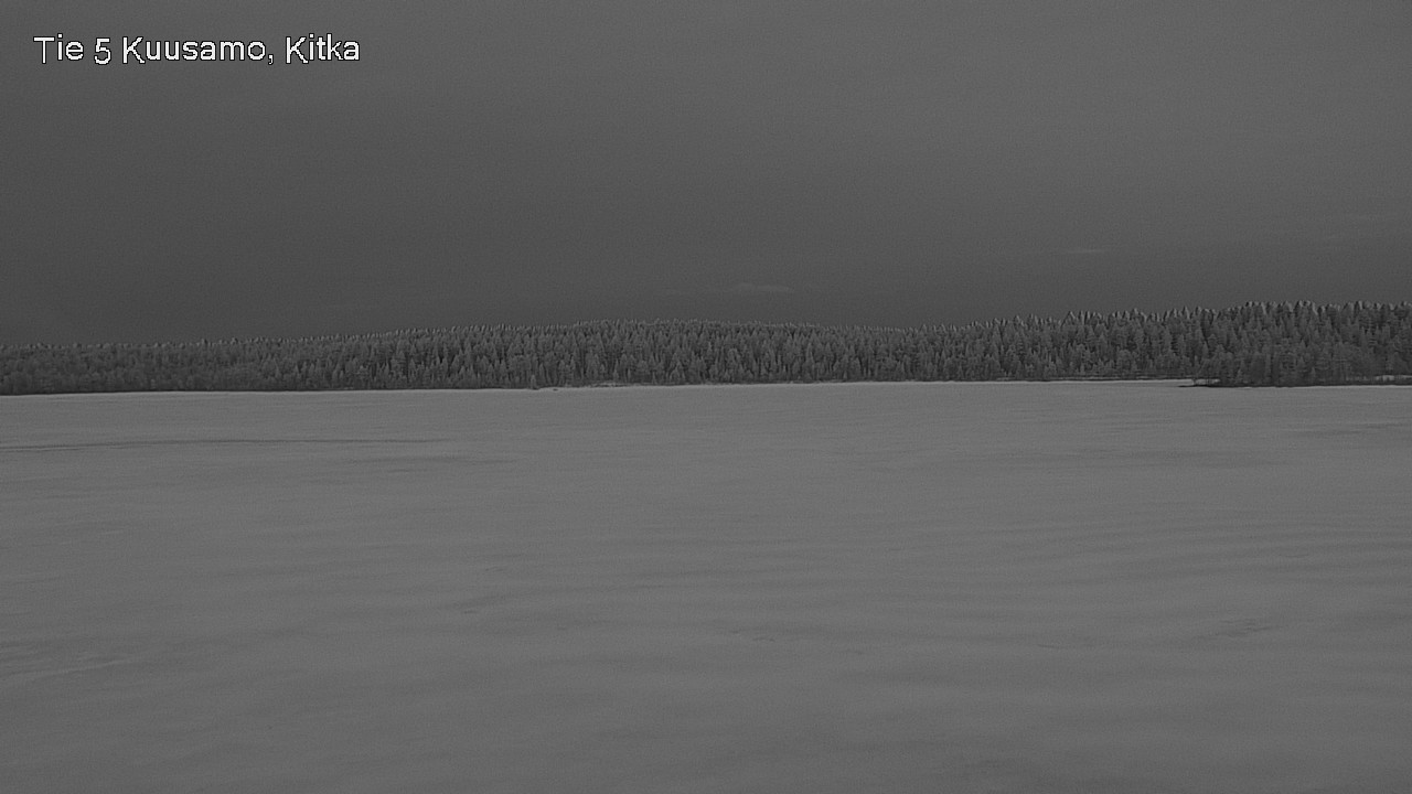 Weather Camera Image Väg 5 Kuusamo, Kitka, Kuusamo, Pohjois-Pohjanmaa