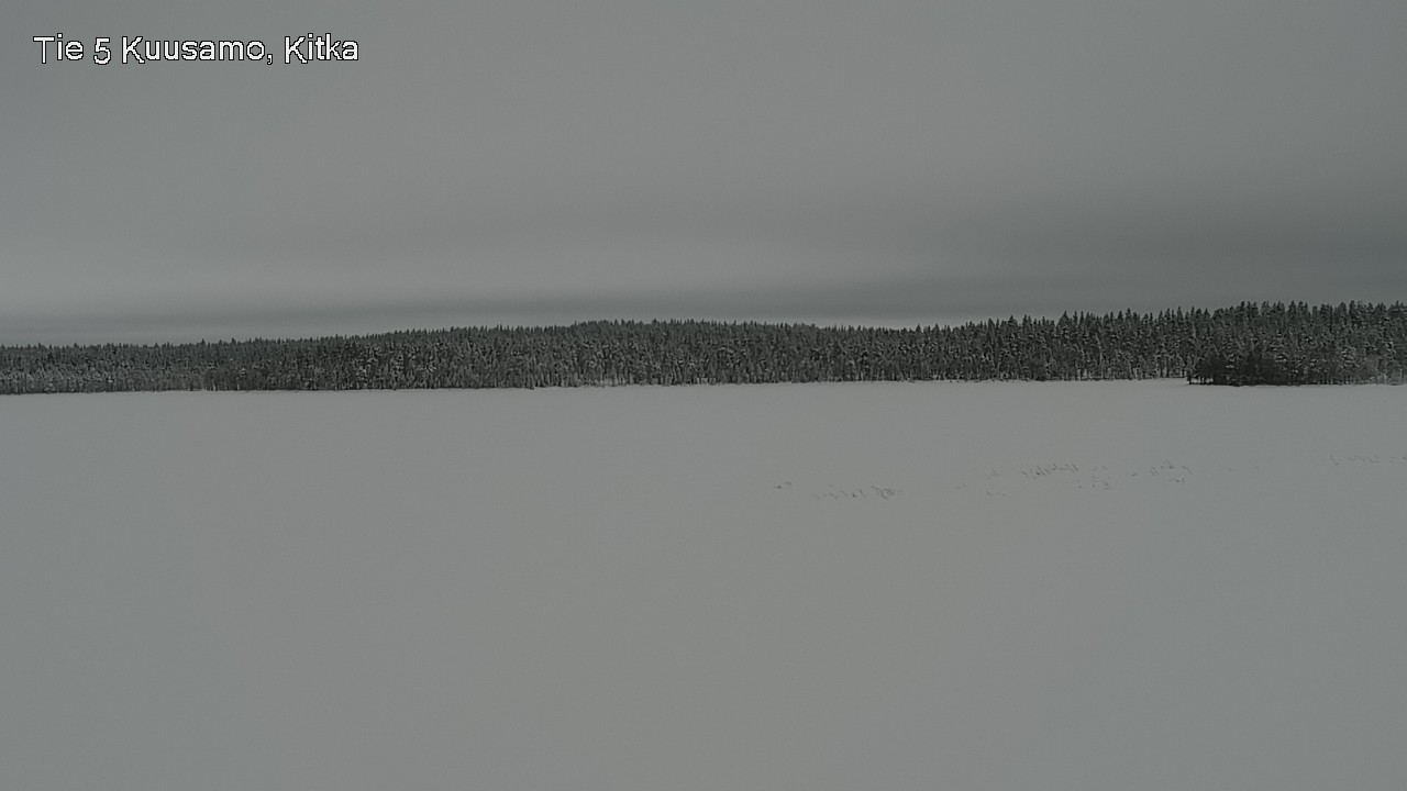 Weather Camera Image Road 5 Kuusamo, Kitka, Kuusamo, Pohjois-Pohjanmaa
