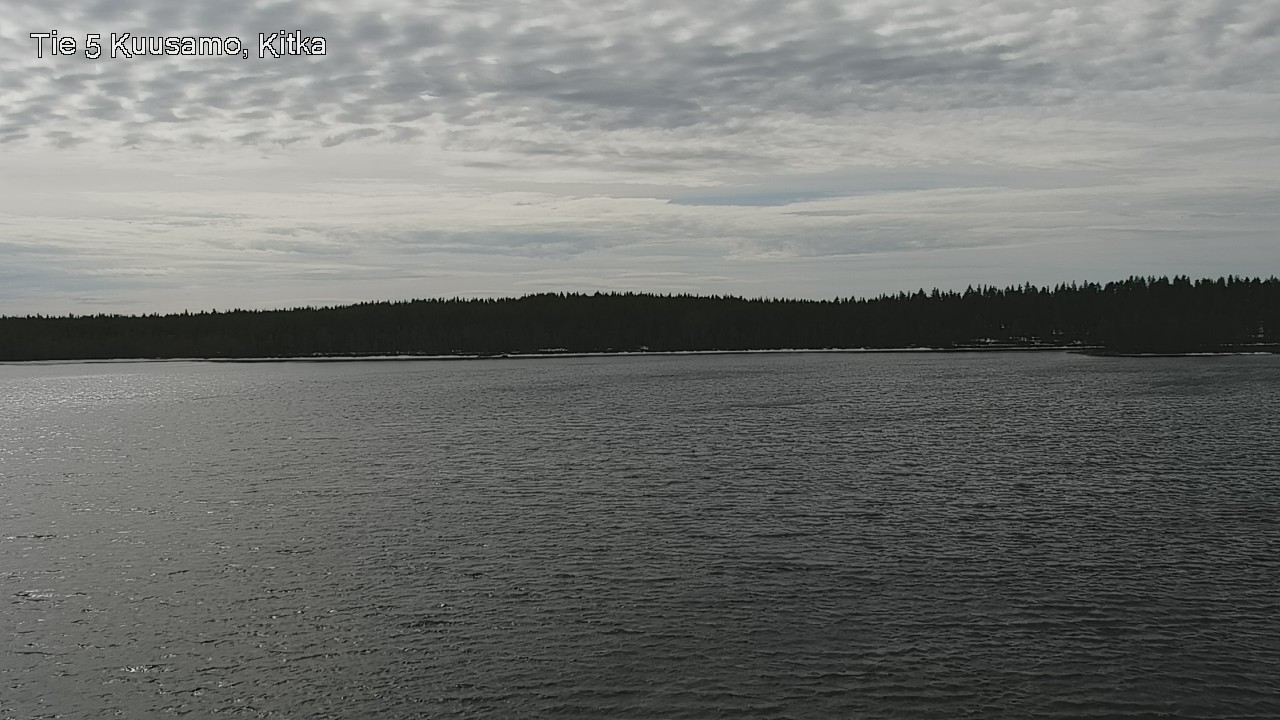Weather Camera Image Road 5 Kuusamo, Kitka, Kuusamo, Pohjois-Pohjanmaa