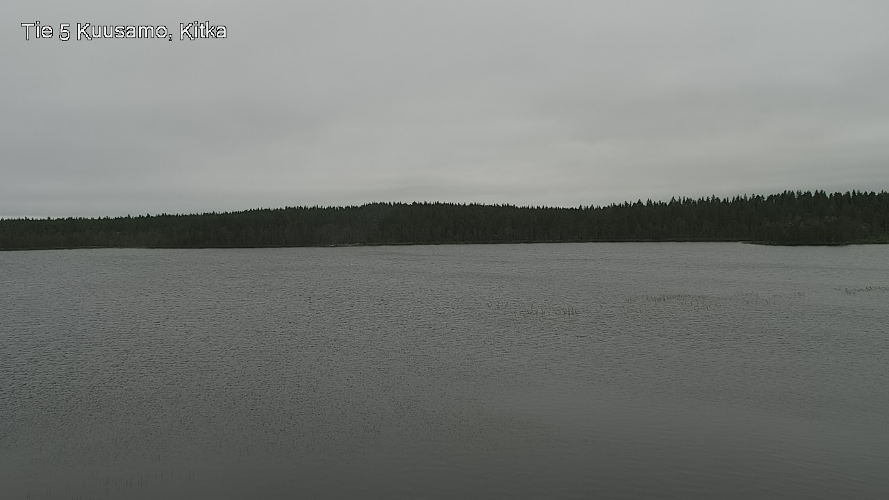 Weather Camera Image Väg 5 Kuusamo, Kitka, Kuusamo, Pohjois-Pohjanmaa