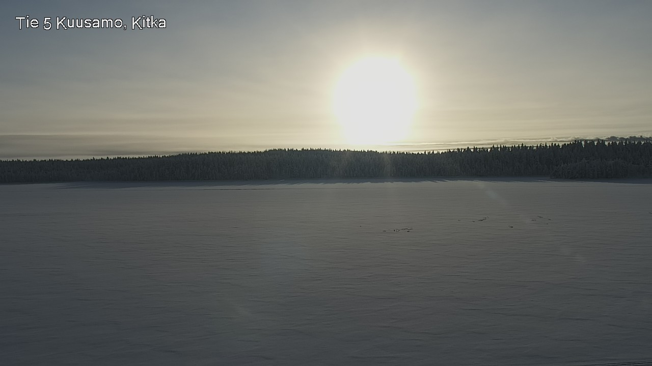 Weather Camera Image Väg 5 Kuusamo, Kitka, Kuusamo, Pohjois-Pohjanmaa