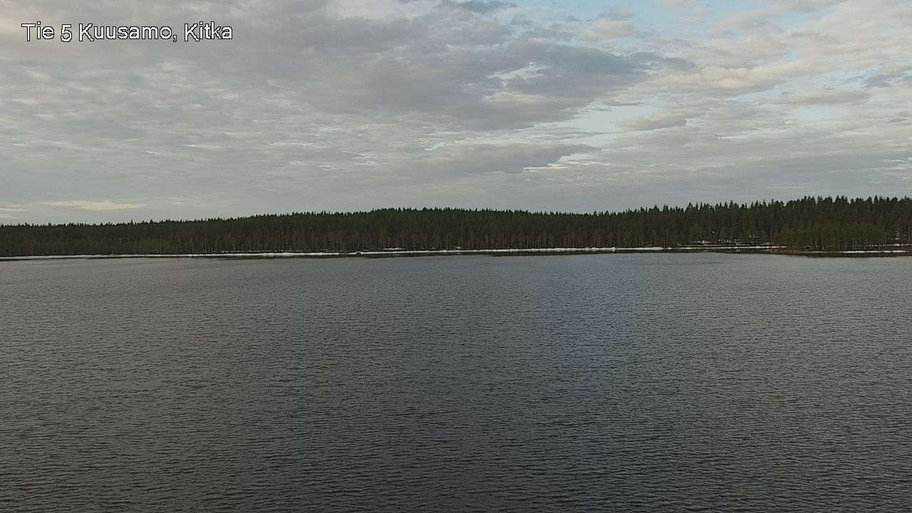 Weather Camera Image Väg 5 Kuusamo, Kitka, Kuusamo, Pohjois-Pohjanmaa