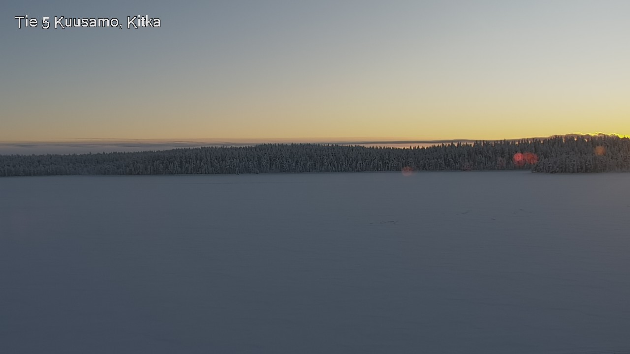 Weather Camera Image Road 5 Kuusamo, Kitka, Kuusamo, Pohjois-Pohjanmaa