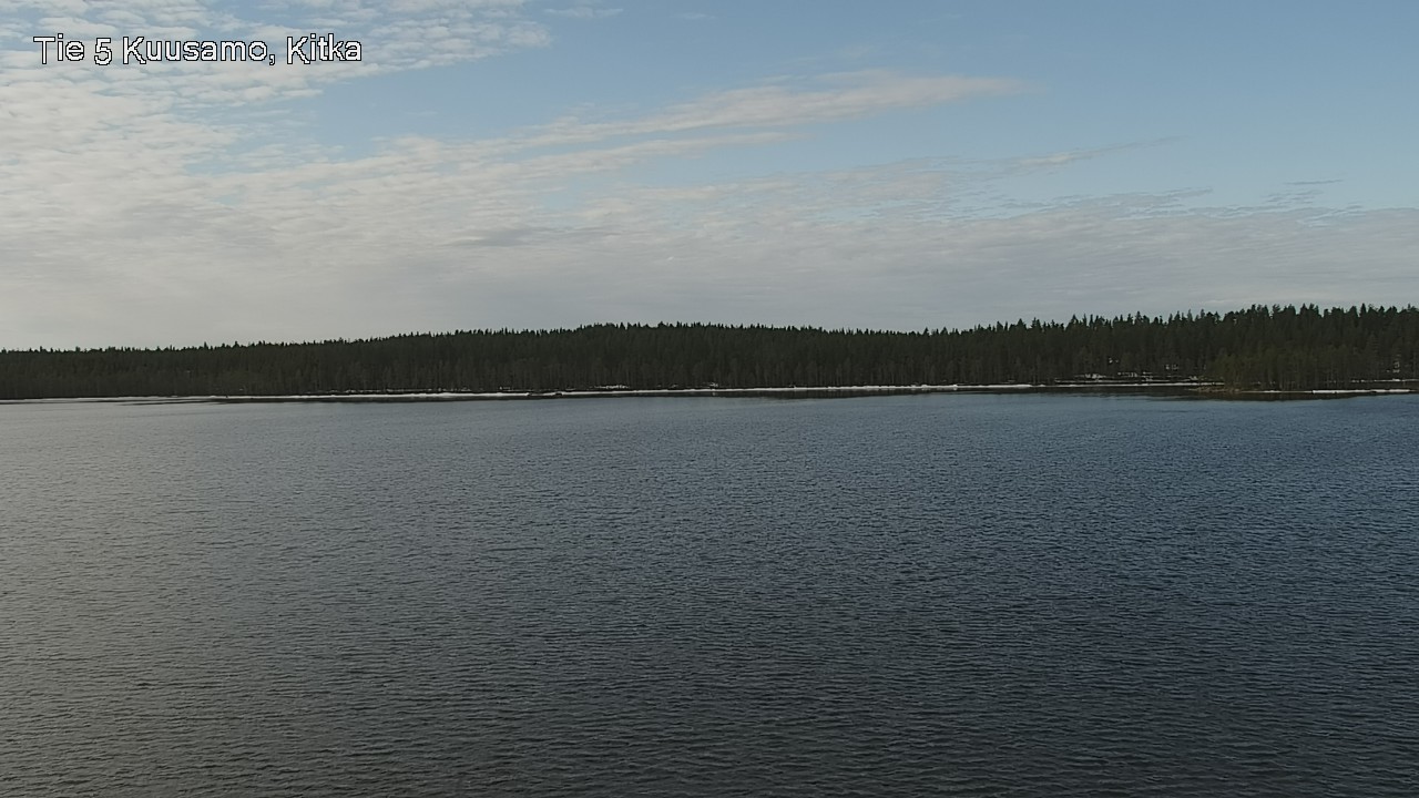 Weather Camera Image Road 5 Kuusamo, Kitka, Kuusamo, Pohjois-Pohjanmaa