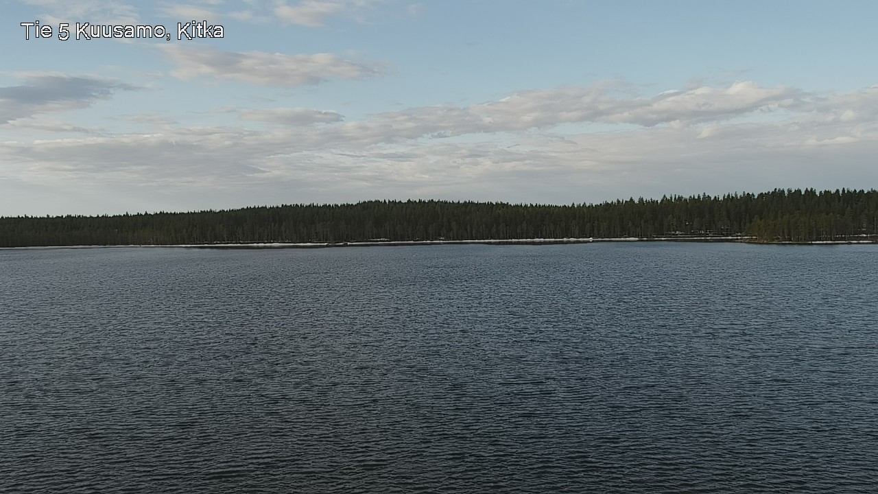 Weather Camera Image Road 5 Kuusamo, Kitka, Kuusamo, Pohjois-Pohjanmaa