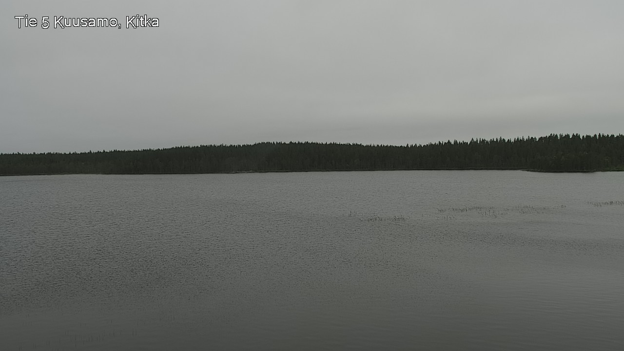 Weather Camera Image Väg 5 Kuusamo, Kitka, Kuusamo, Pohjois-Pohjanmaa