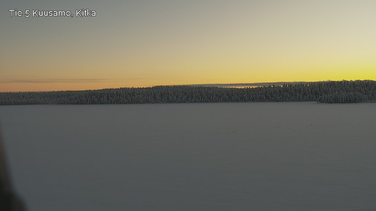 Weather Camera Image Road 5 Kuusamo, Kitka, Kuusamo, Pohjois-Pohjanmaa