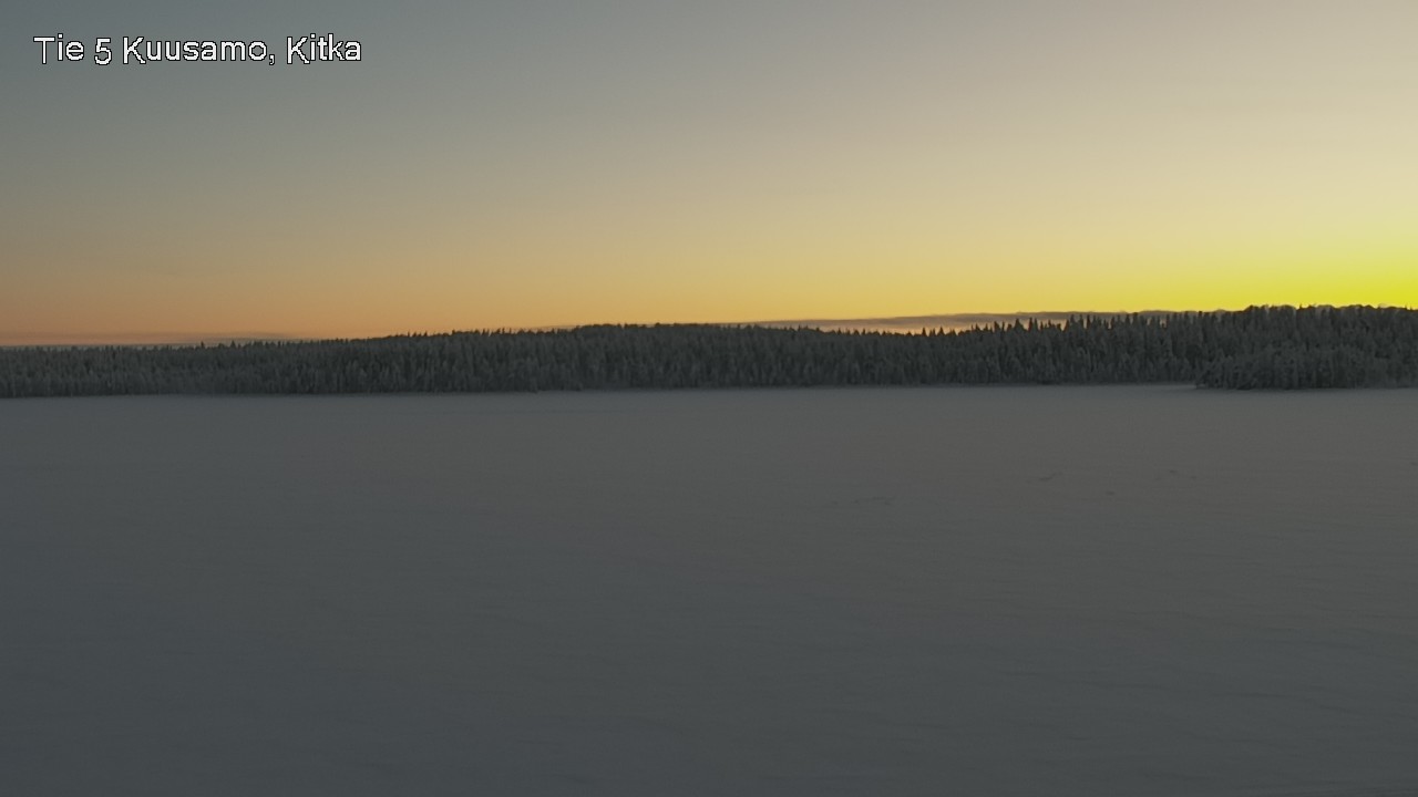 Weather Camera Image Road 5 Kuusamo, Kitka, Kuusamo, Pohjois-Pohjanmaa