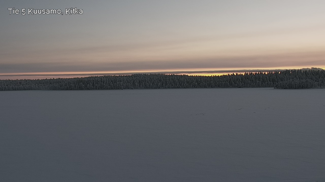 Weather Camera Image Road 5 Kuusamo, Kitka, Kuusamo, Pohjois-Pohjanmaa