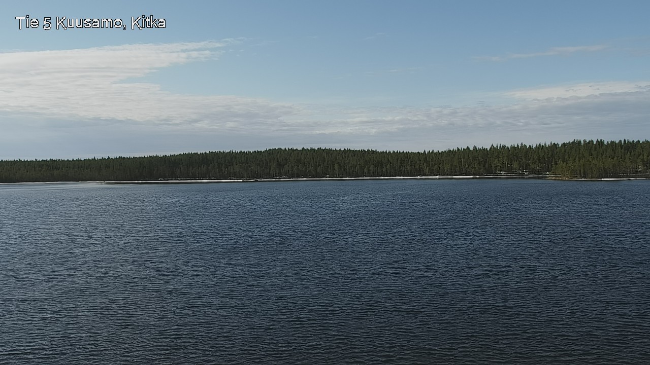 Weather Camera Image Road 5 Kuusamo, Kitka, Kuusamo, Pohjois-Pohjanmaa