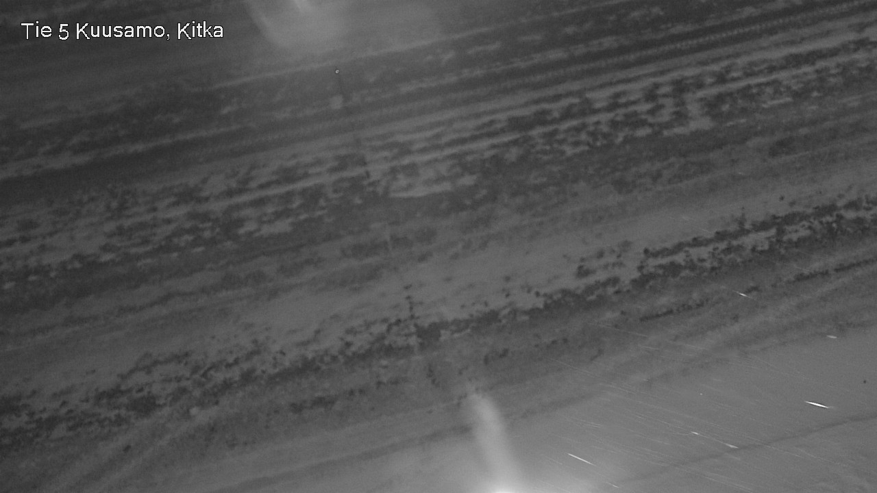 Weather Camera Image Väg 5 Kuusamo, Kitka, Kuusamo, Pohjois-Pohjanmaa