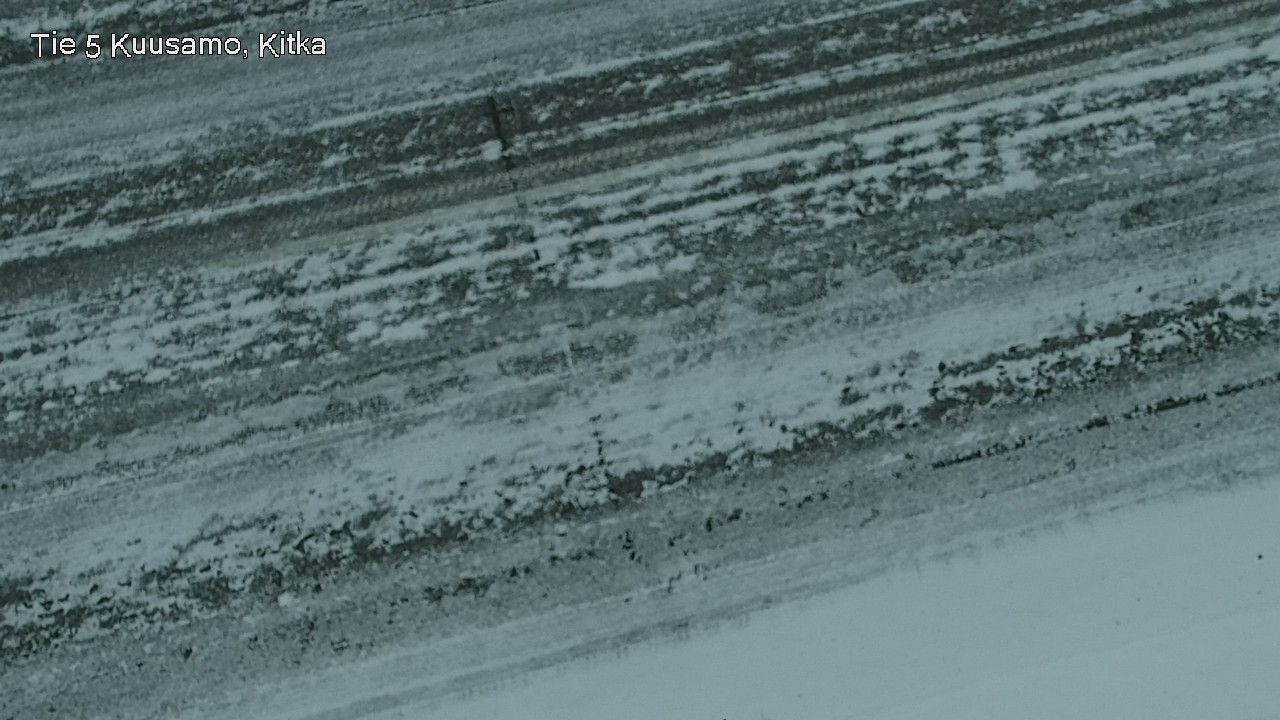 Weather Camera Image Väg 5 Kuusamo, Kitka, Kuusamo, Pohjois-Pohjanmaa