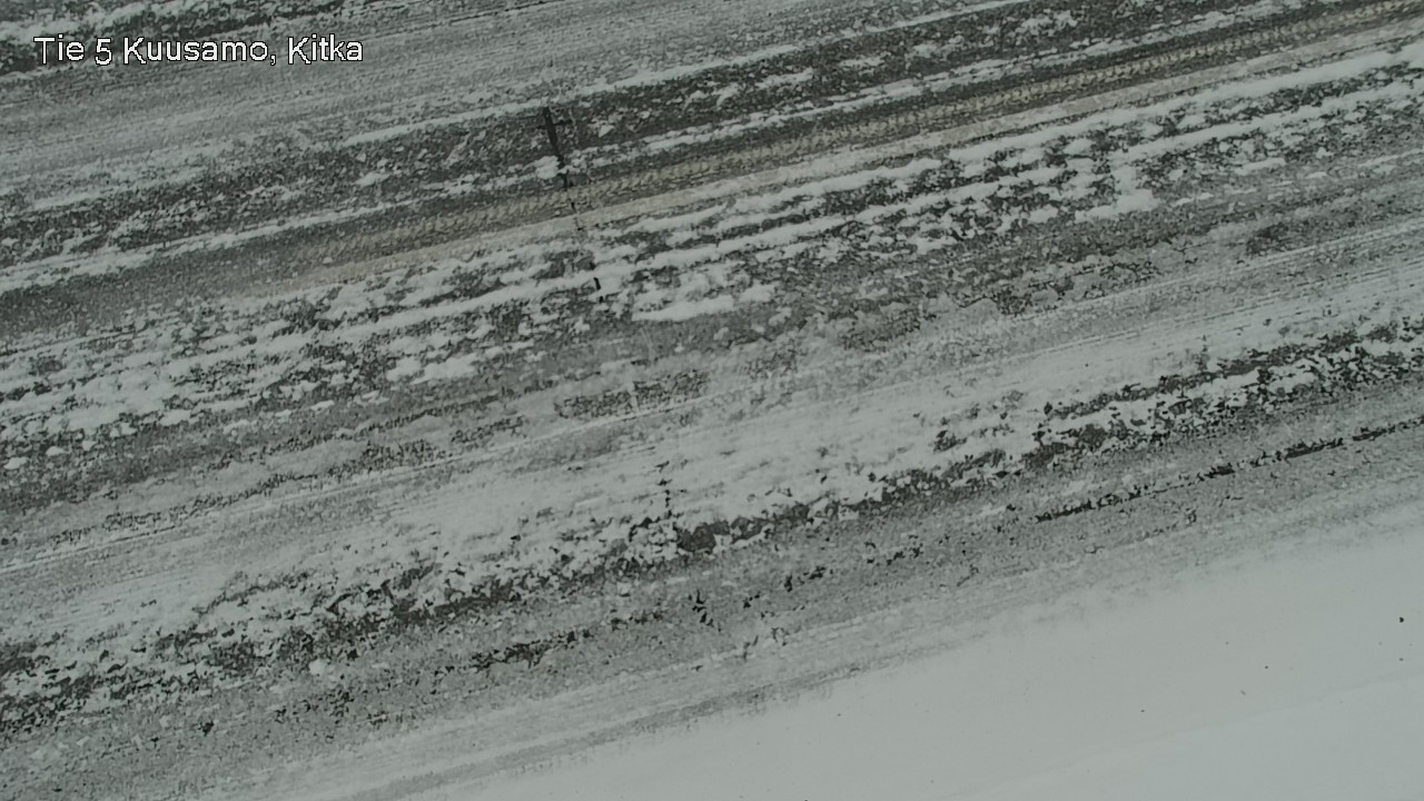 Weather Camera Image Väg 5 Kuusamo, Kitka, Kuusamo, Pohjois-Pohjanmaa