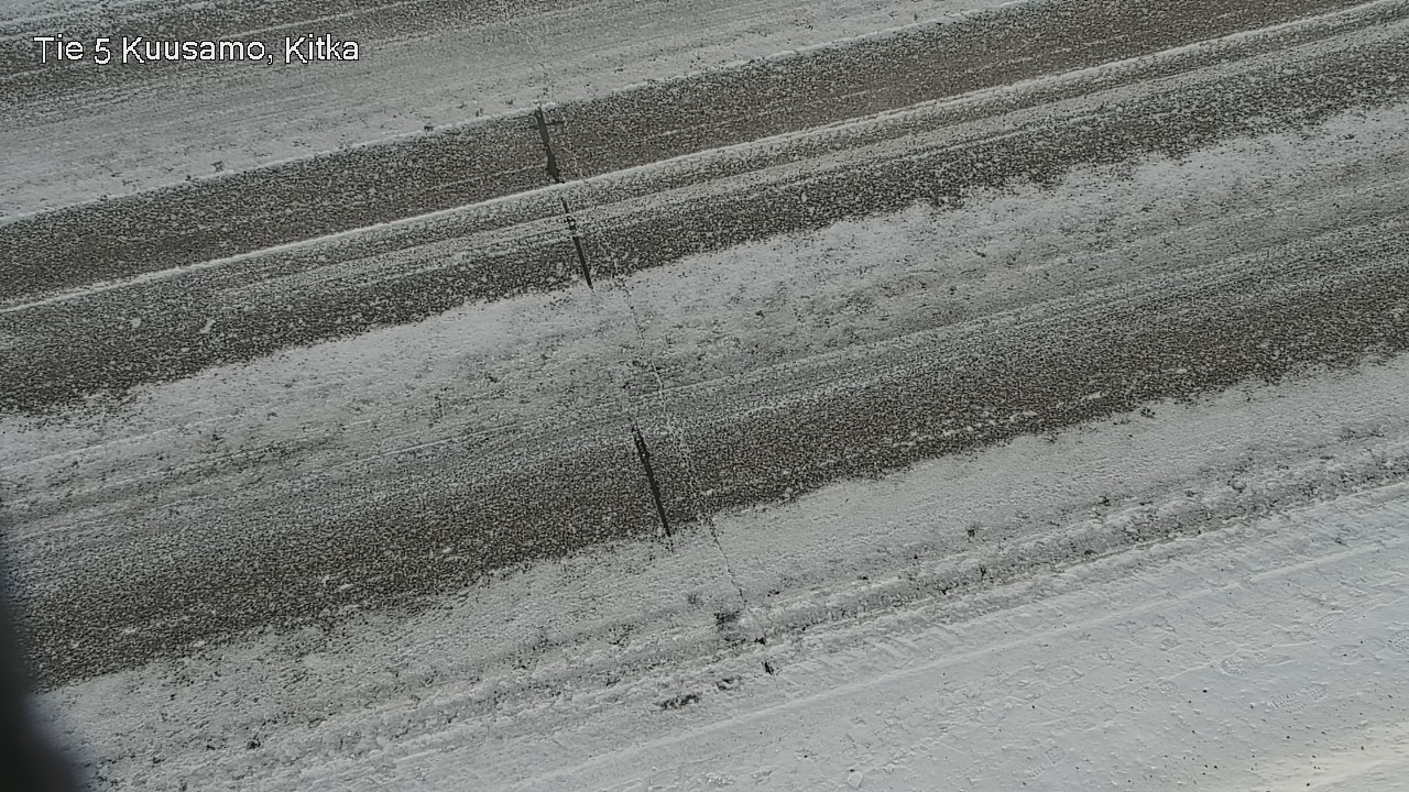 Weather Camera Image Väg 5 Kuusamo, Kitka, Kuusamo, Pohjois-Pohjanmaa