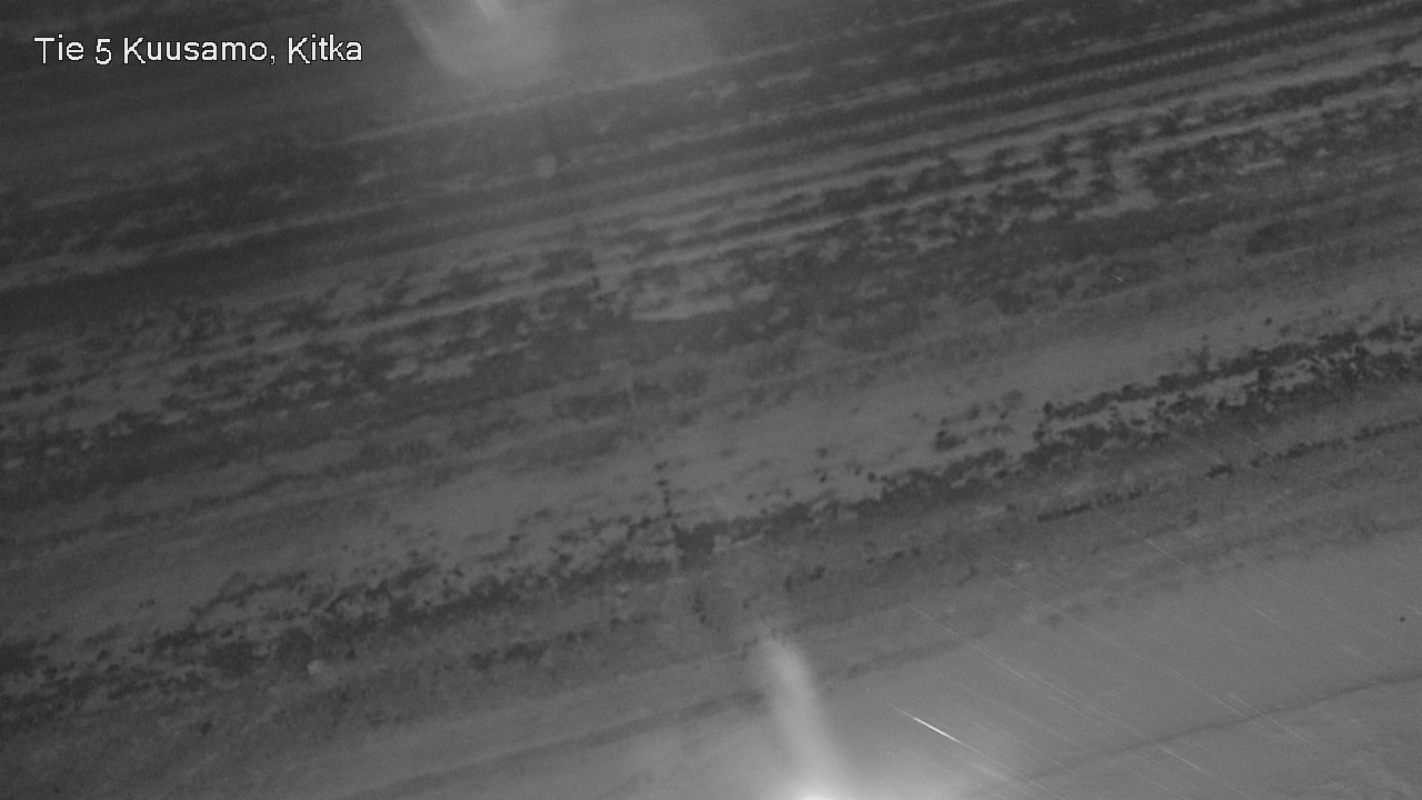 Weather Camera Image Väg 5 Kuusamo, Kitka, Kuusamo, Pohjois-Pohjanmaa