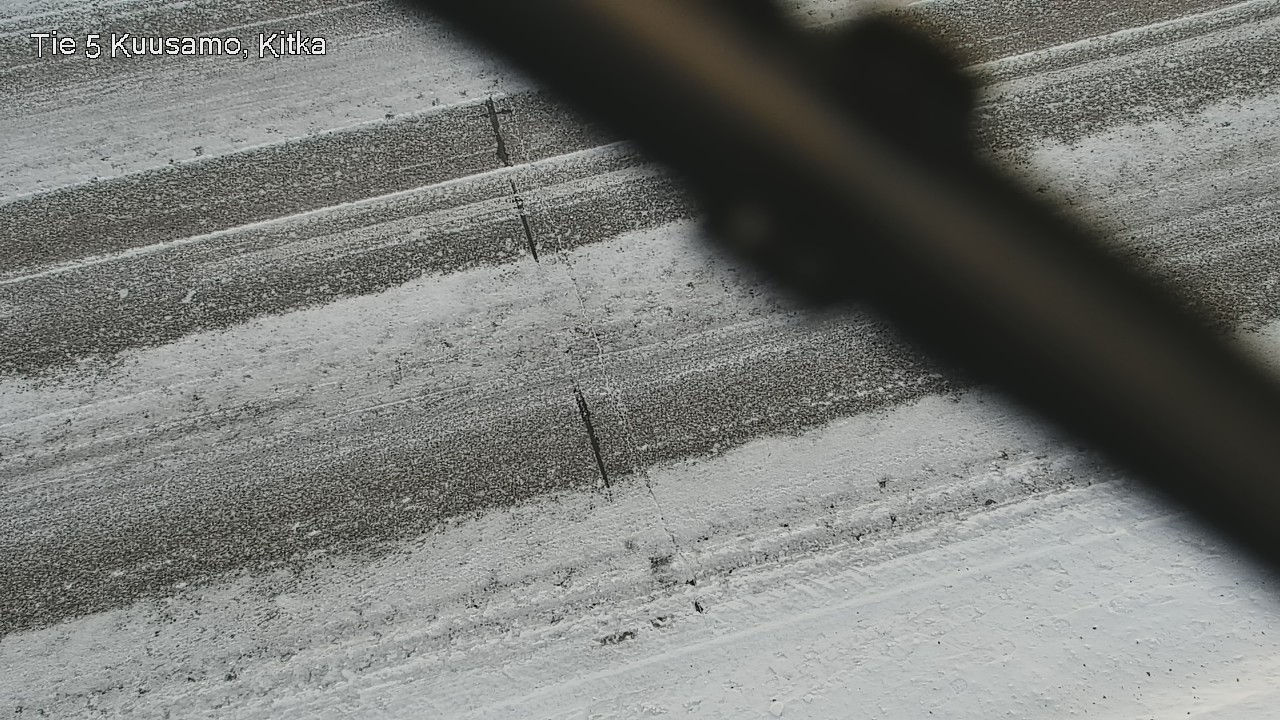 Weather Camera Image Väg 5 Kuusamo, Kitka, Kuusamo, Pohjois-Pohjanmaa